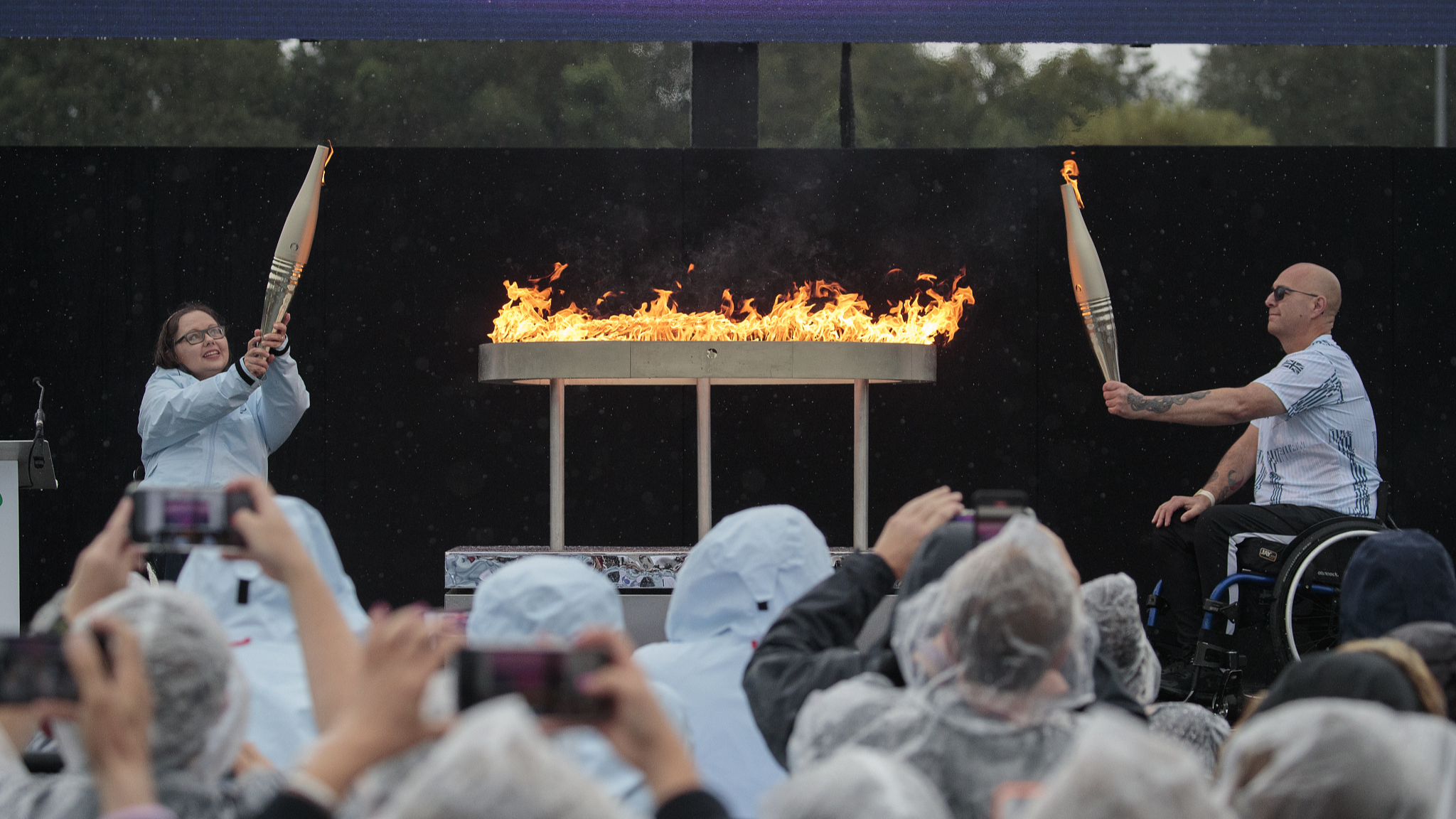 Paralympic flame lit at Stoke Mandeville to kick off journey to Paris
