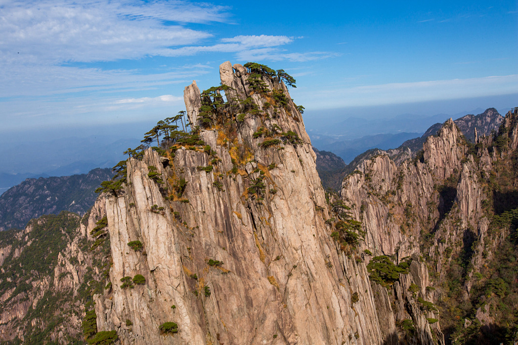 A view of Huangshan Mountain in east China's Anhui Province. /CFP