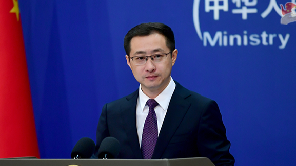 Chinese Foreign Ministry spokesperson Lin Jian at a regular press conference in Beijing, China, August 26, 2024. /Chinese Foreign Ministry