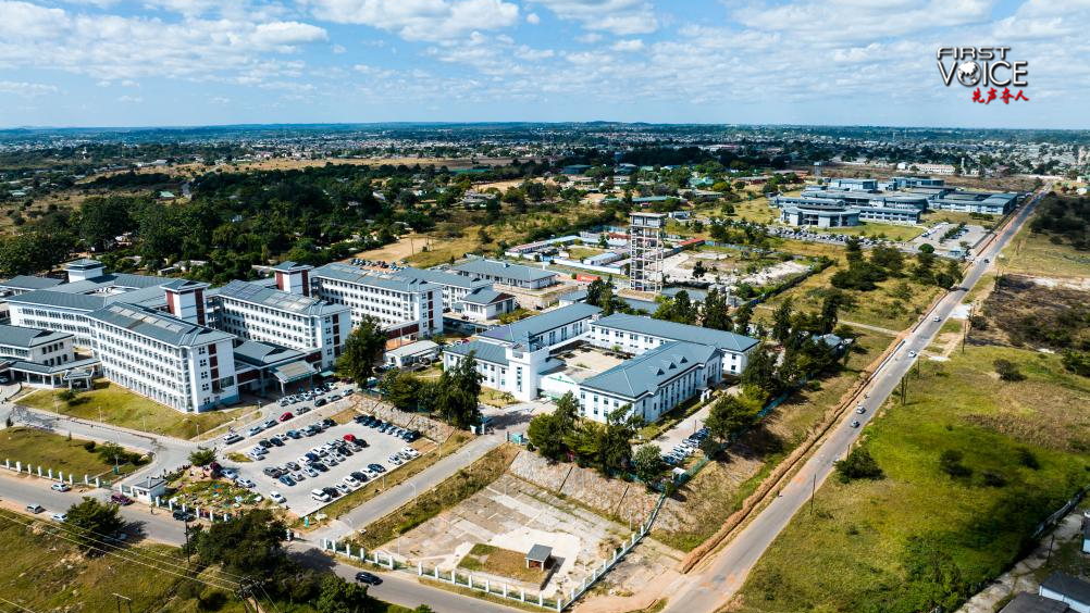 The China-aided Levy Mwanawasa University Teaching Hospital in Lusaka, Zambia, May 27, 2024. /Xinhua