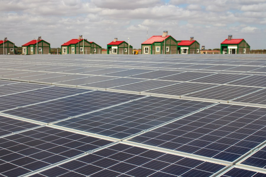 The Garissa Solar Power Plant in northeastern Kenya, November 11, 2018. /Xinhua