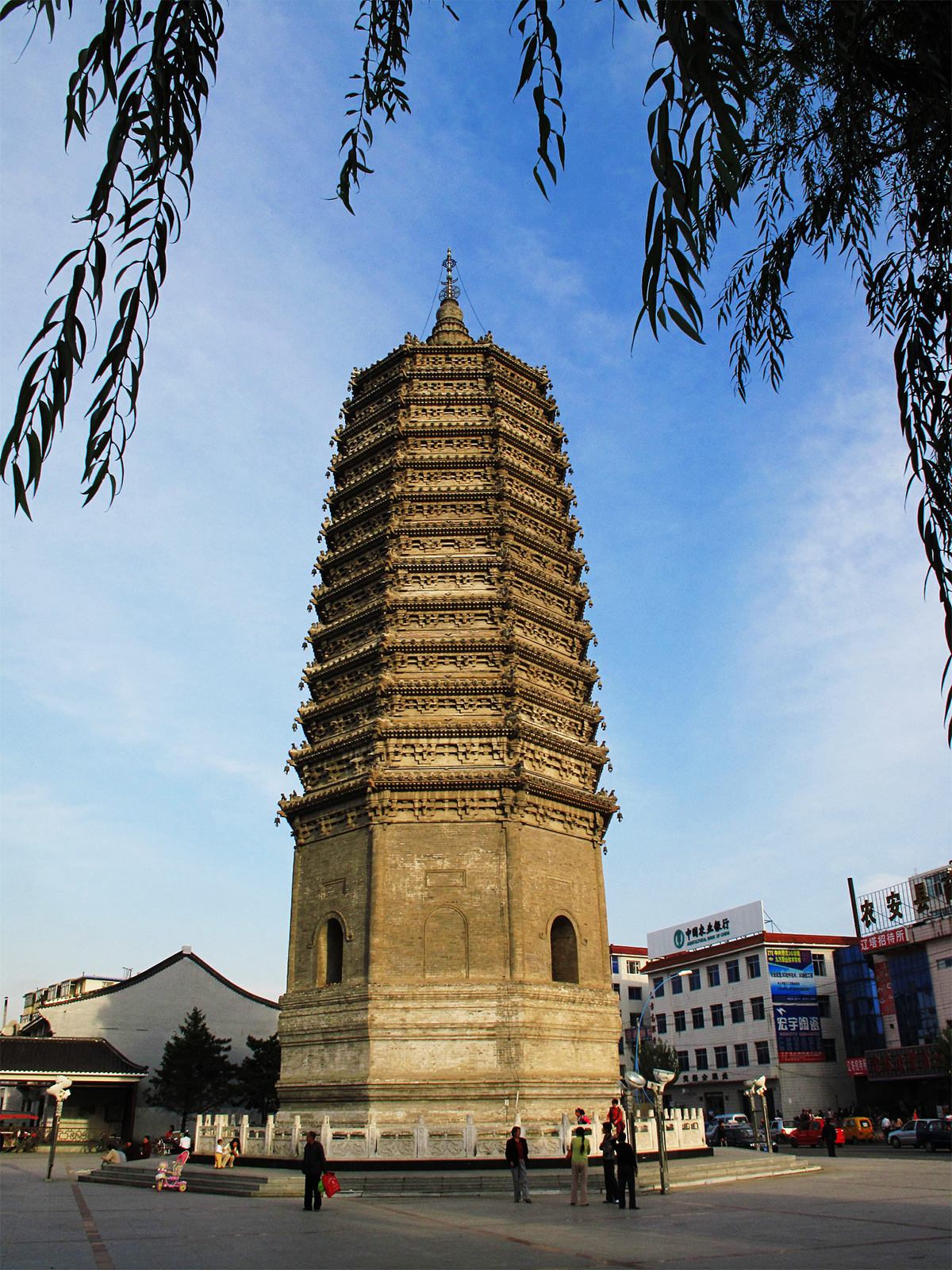 A view of the Nong'an Ancient Pagoda in Changchun, Jilin Province. /CFP