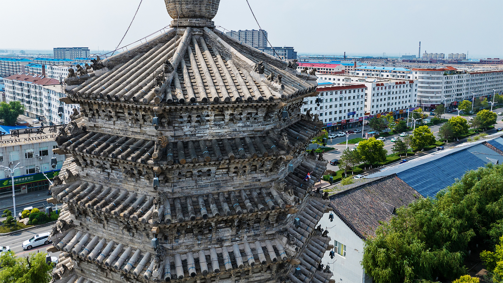 A view of the Nong'an Ancient Pagoda in Changchun, Jilin Province. /CFP