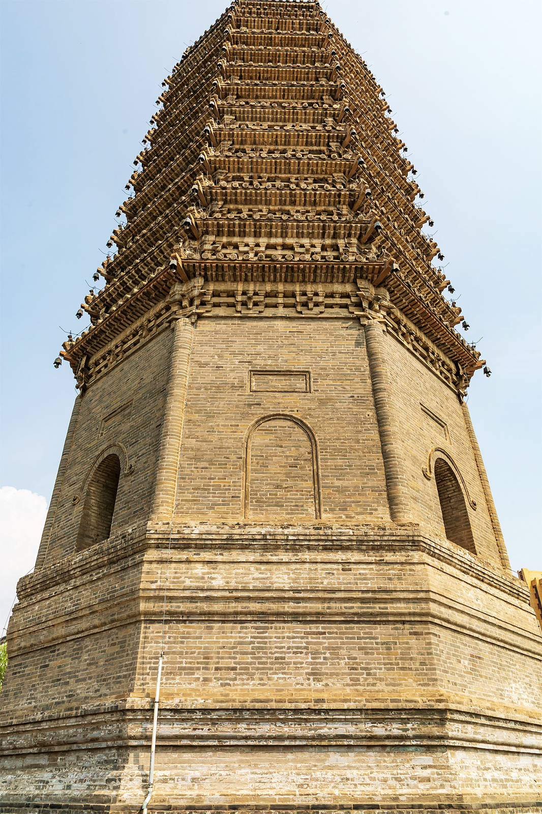 A view of the Nong'an Ancient Pagoda in Changchun, Jilin Province. /CFP