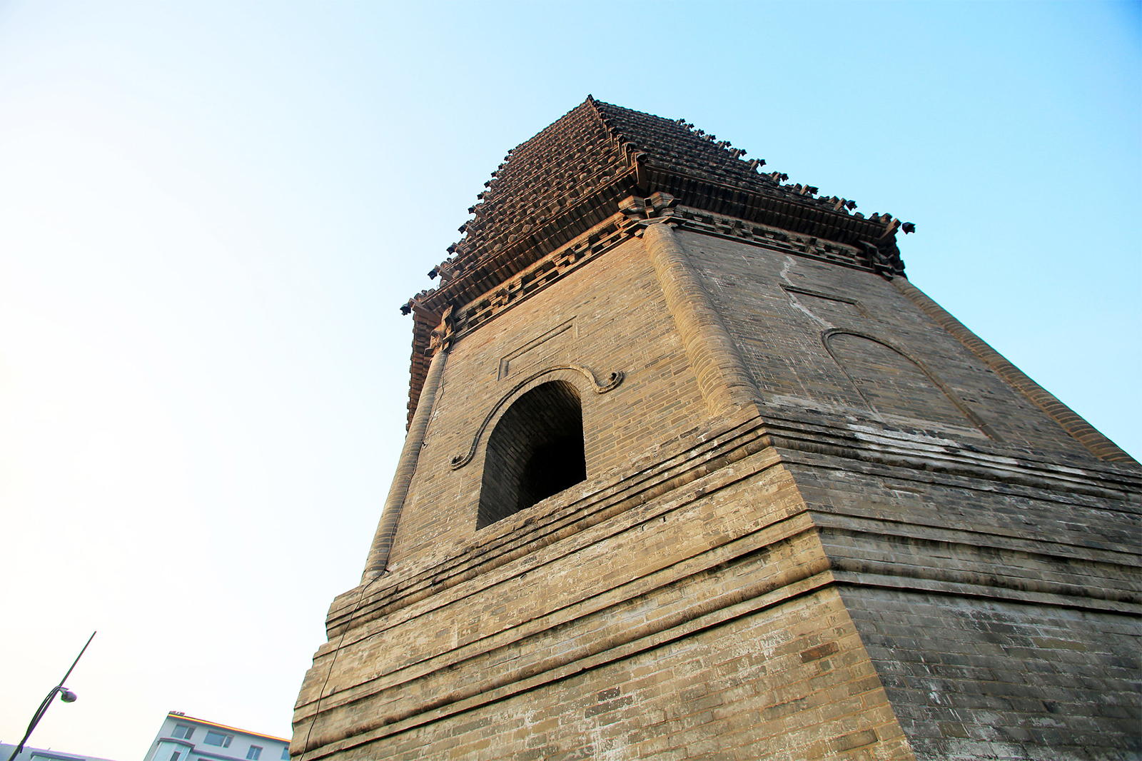 A view of the Nong'an Ancient Pagoda in Changchun, Jilin Province. /CFP