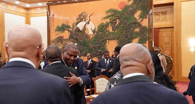 The welcome banquet for the 2024 FOCAC Summit held at the Great Hall of the People to welcome distinguished African and international guests, Beijing, China, September 4, 2024. /CFP