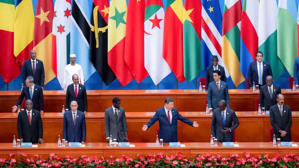 Chinese President Xi Jinping attends the opening ceremony of the 2024 Summit of the Forum on China-Africa Cooperation (FOCAC) and delivers a keynote speech at the Great Hall of the People in Beijing, capital of China, September 5, 2024. /Xinhua