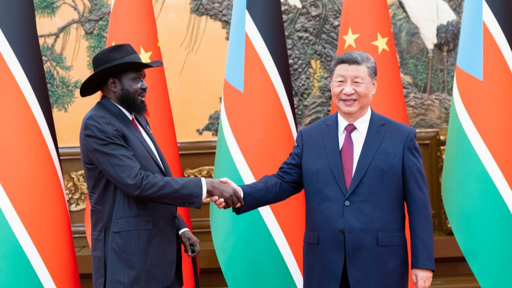 Chinese, South Sudanese presidents elevate bilateral ties
