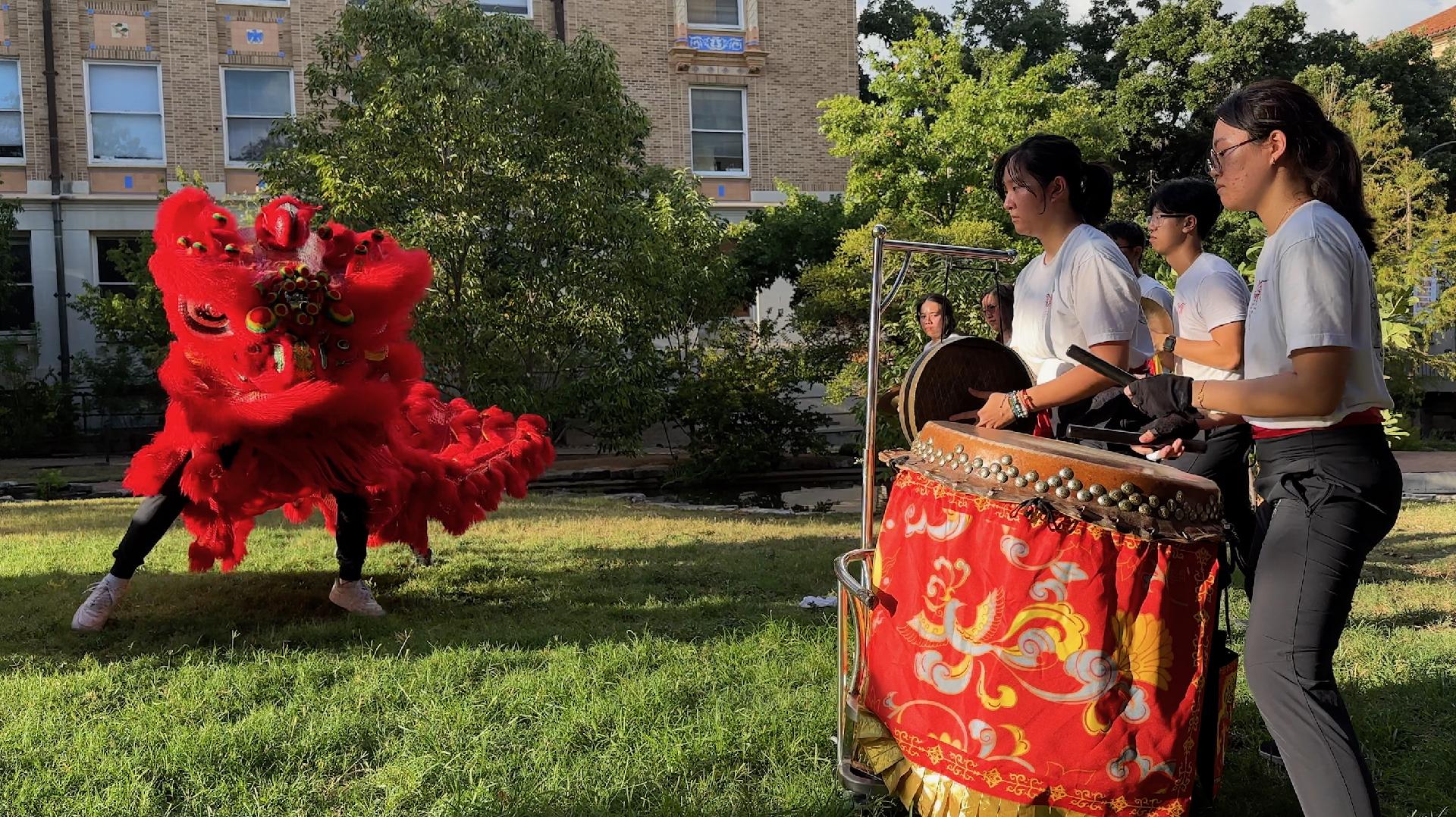 Lion dance troupe thrives in Texas