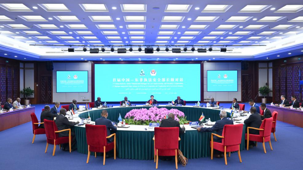 The first China-East Africa Ministerial Dialogue on Law Enforcement and Security Cooperation is held in Beijing, capital of China, September 7, 2024. /Xinhua