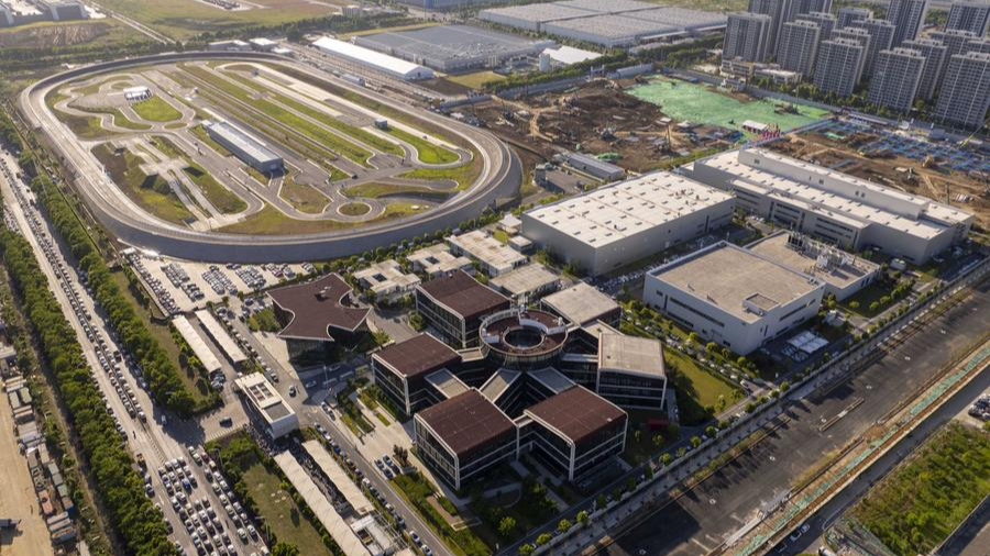 The city test track of Volkswagen China Technology Company (VCTC) in Hefei, east China's Anhui Province, May 16, 2024. /Xinhua