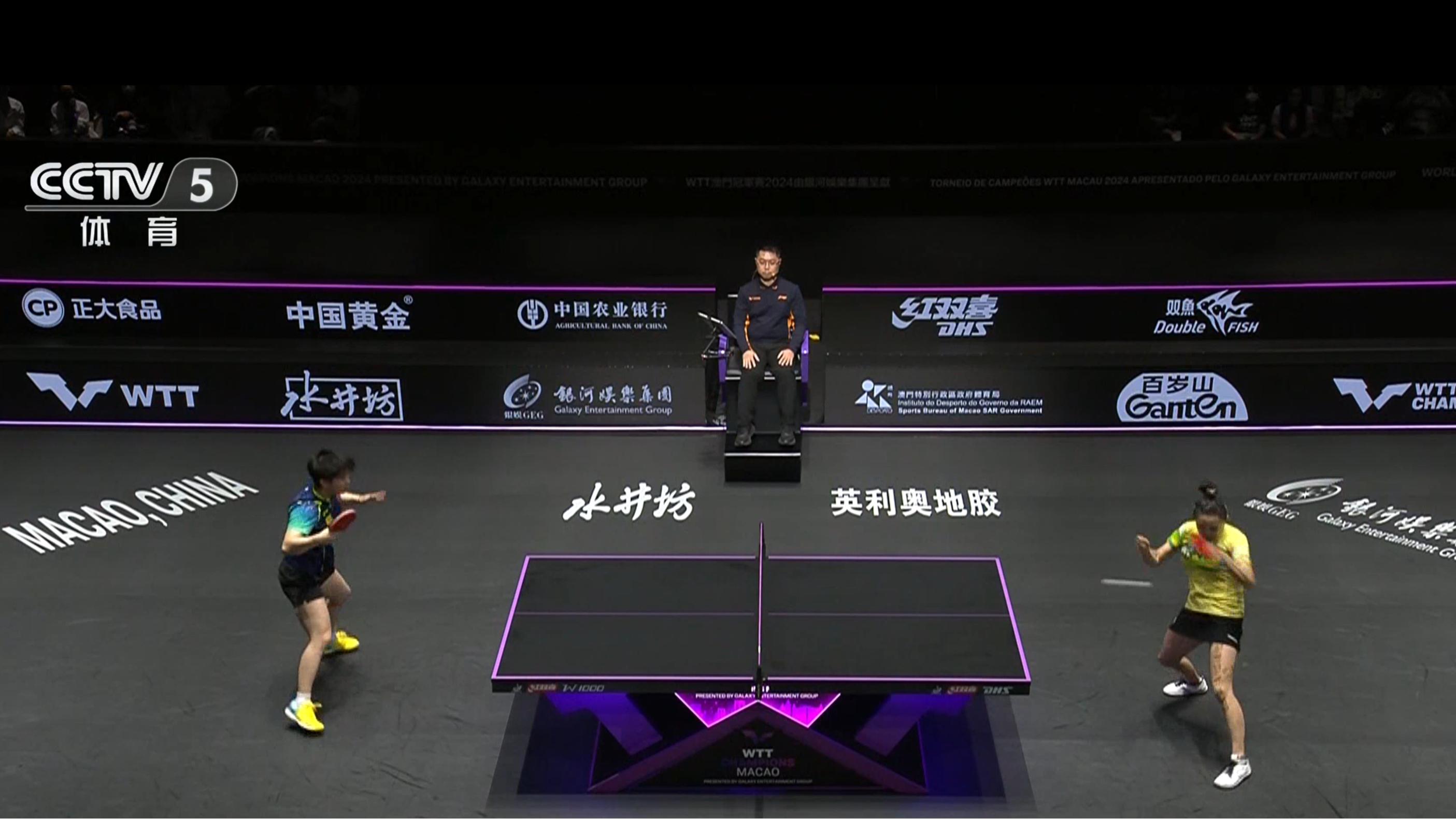 Chinese paddlers start WTT Champions Macao with victories