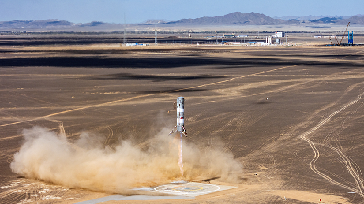 China's private rocket firm achieves 10-km VTVL 'jump test'