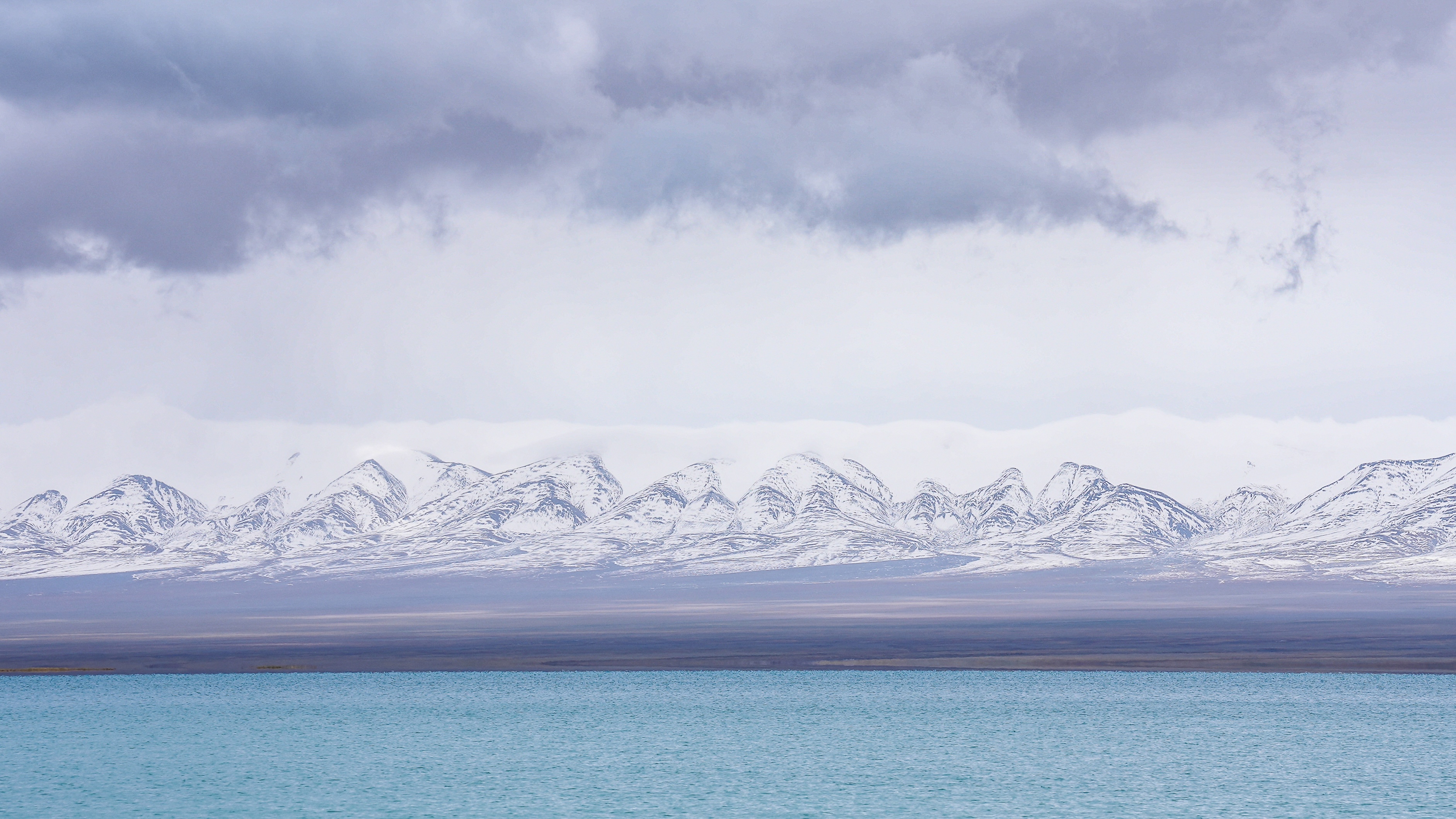 This photo taken on August 9, 2024 in Qinghai Province shows the pristine natural wilderness of Hoh Xil. /CGTN