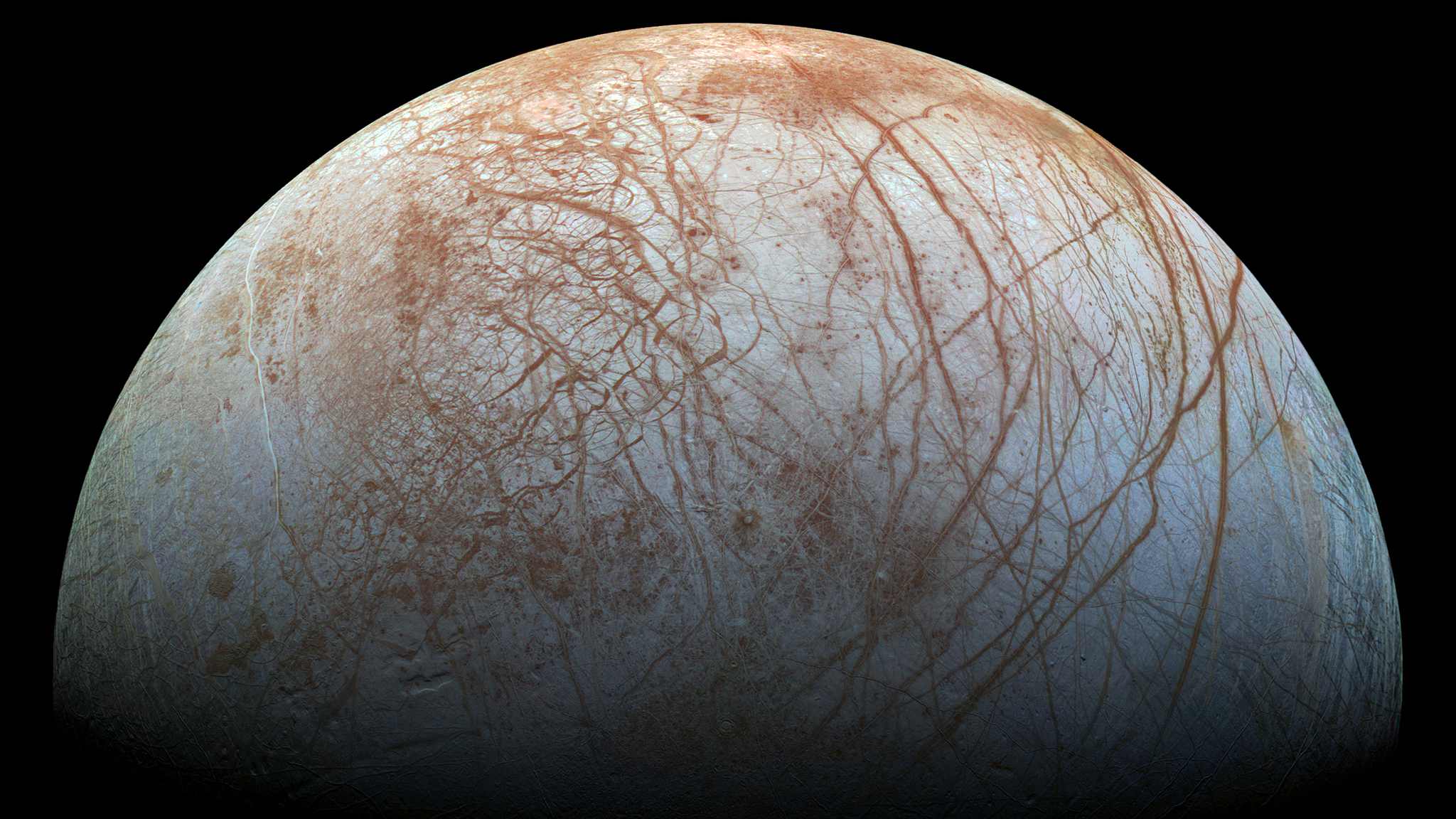 Jupiter's icy moon Europa. /CFP