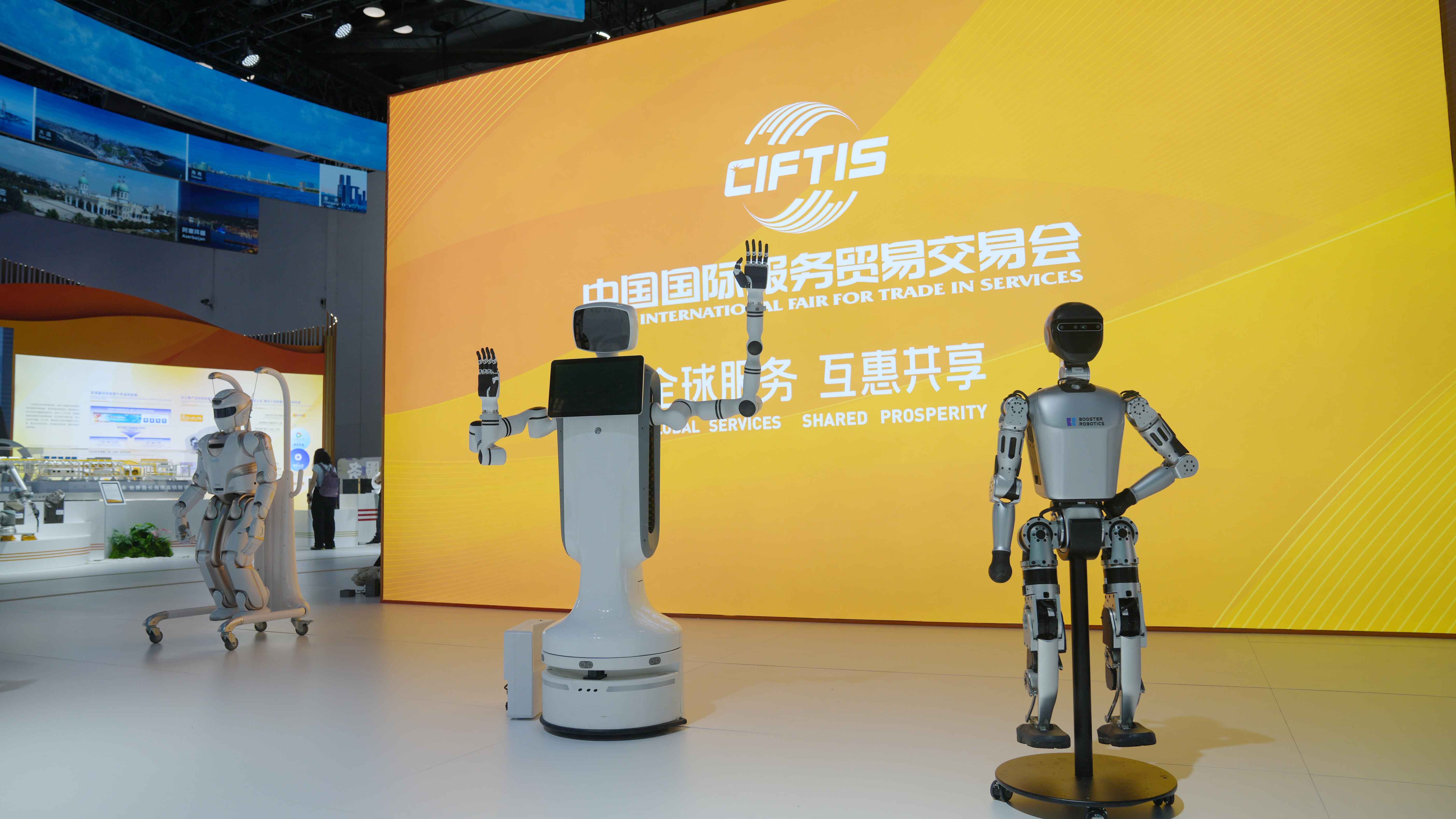 High-tech exhibits at 2024 CIFTIS create a buzz