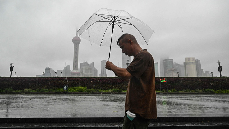 Typhoon Bebinca Breaks Records as it Strikes Shanghai