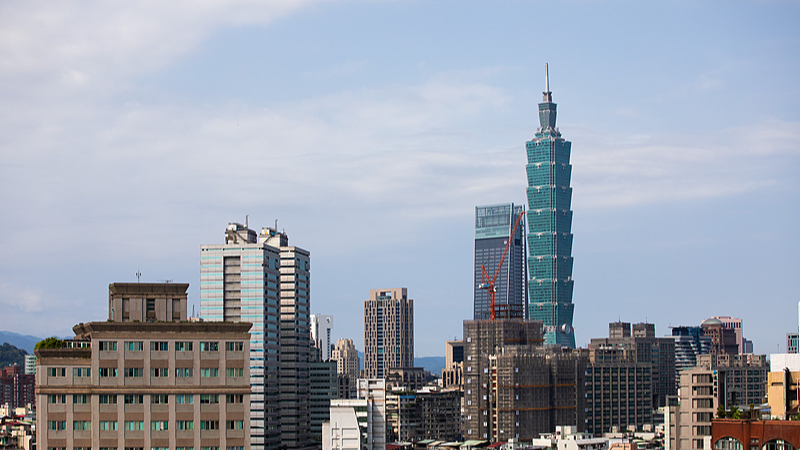 A view of the Taipei 101 skyscraper in Taipei, southeast China's Taiwan region. /CFP