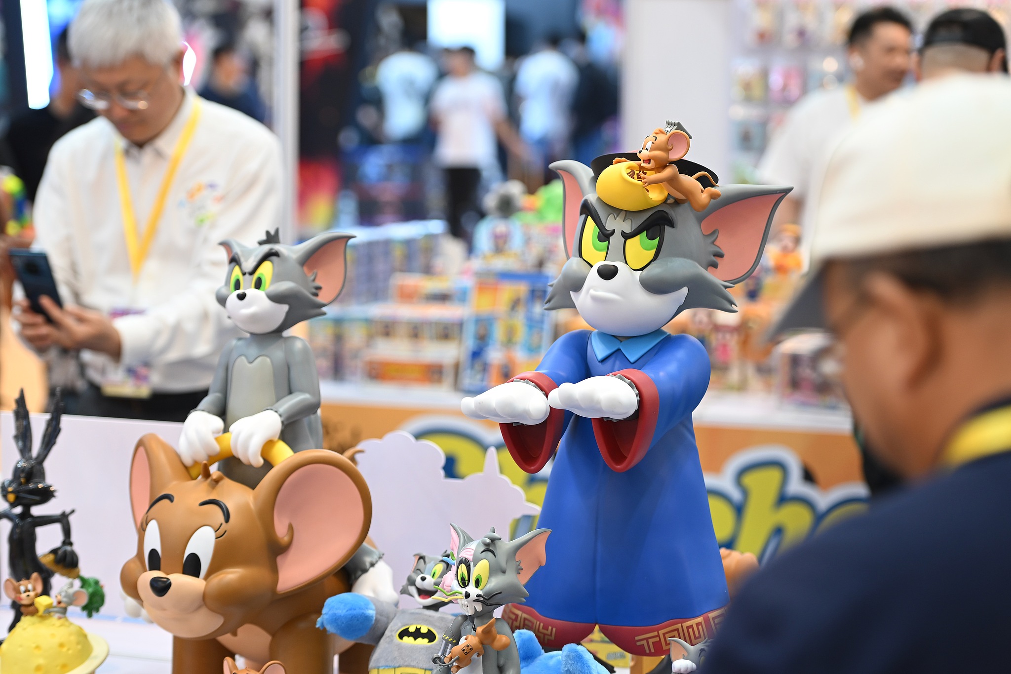 Comic-image products on display at ACG GBA 2024, Shenzhen City, south China's Guangdong Province, September 15, 2024. /CFP