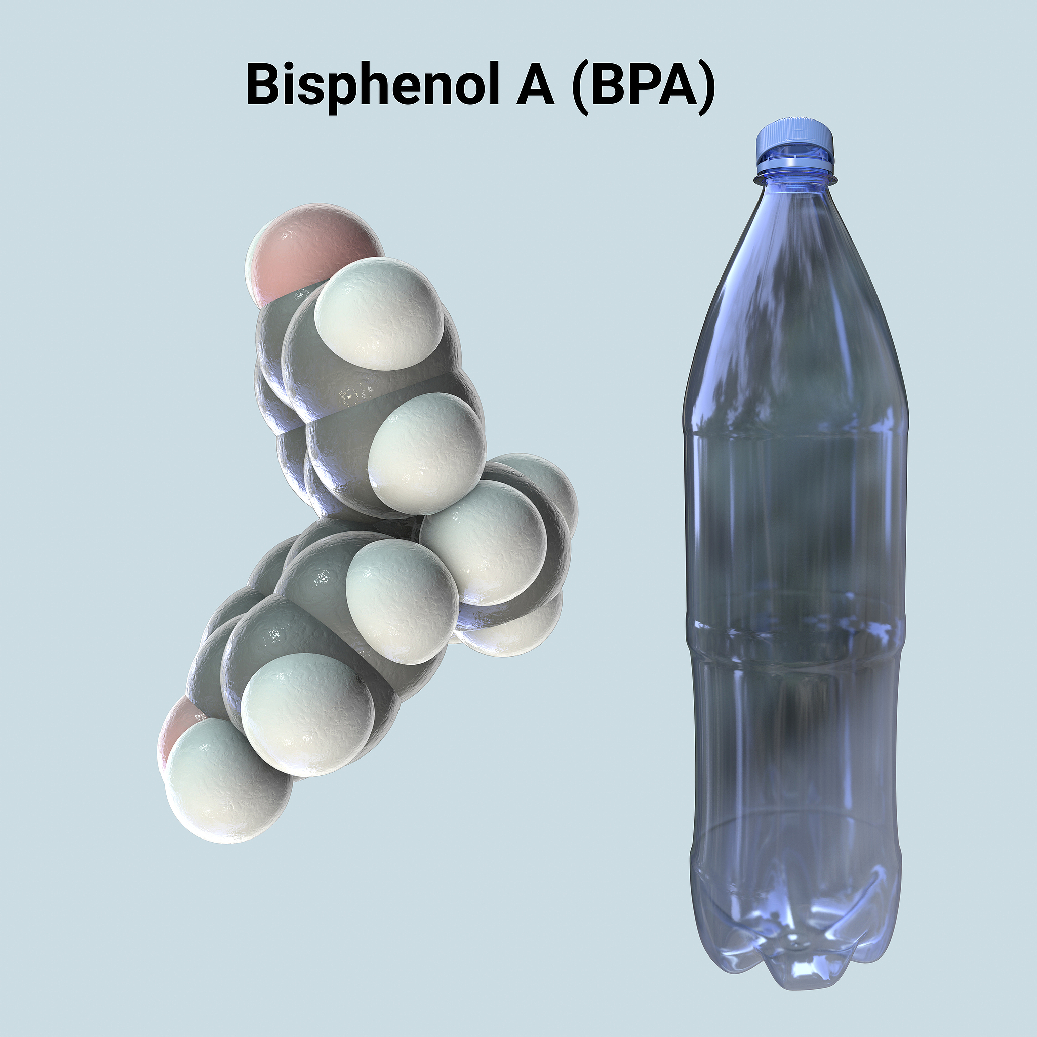 Bisphenol A, a hormone-disrupting chemical used to make plastics. /CFP