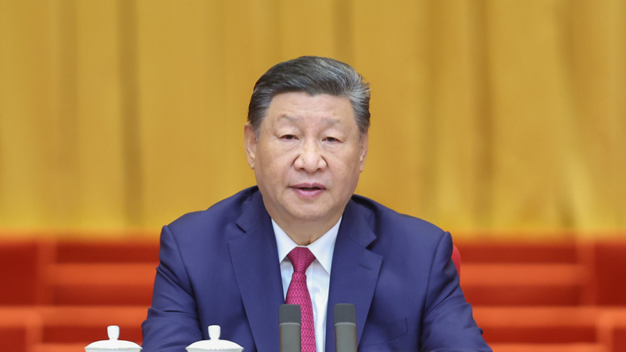 President Xi Jinping, also general secretary of the Communist Party of China Central Committee and chairman of the Central Military Commission, speaks at a meeting celebrating the 75th anniversary of the CPPCC's founding in Beijing, China, September 20, 2024. /Xinhua