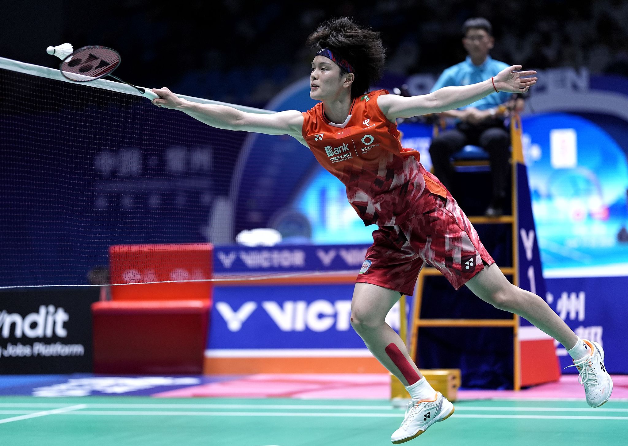 BWF China Open Weng reaches men's final, Wang plays for women's title