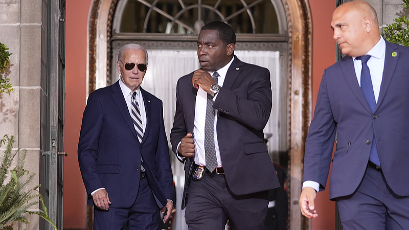 Presiden AS Joe Biden tiba di pertemuan puncak para pemimpin Quad di Archmere Academy di Claymont, Delaware, 21 September 2024. /CFP