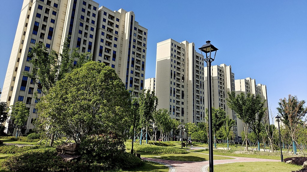 A view of residential buildings in east China's Jiangsu Province, May 16, 2024./ CFP