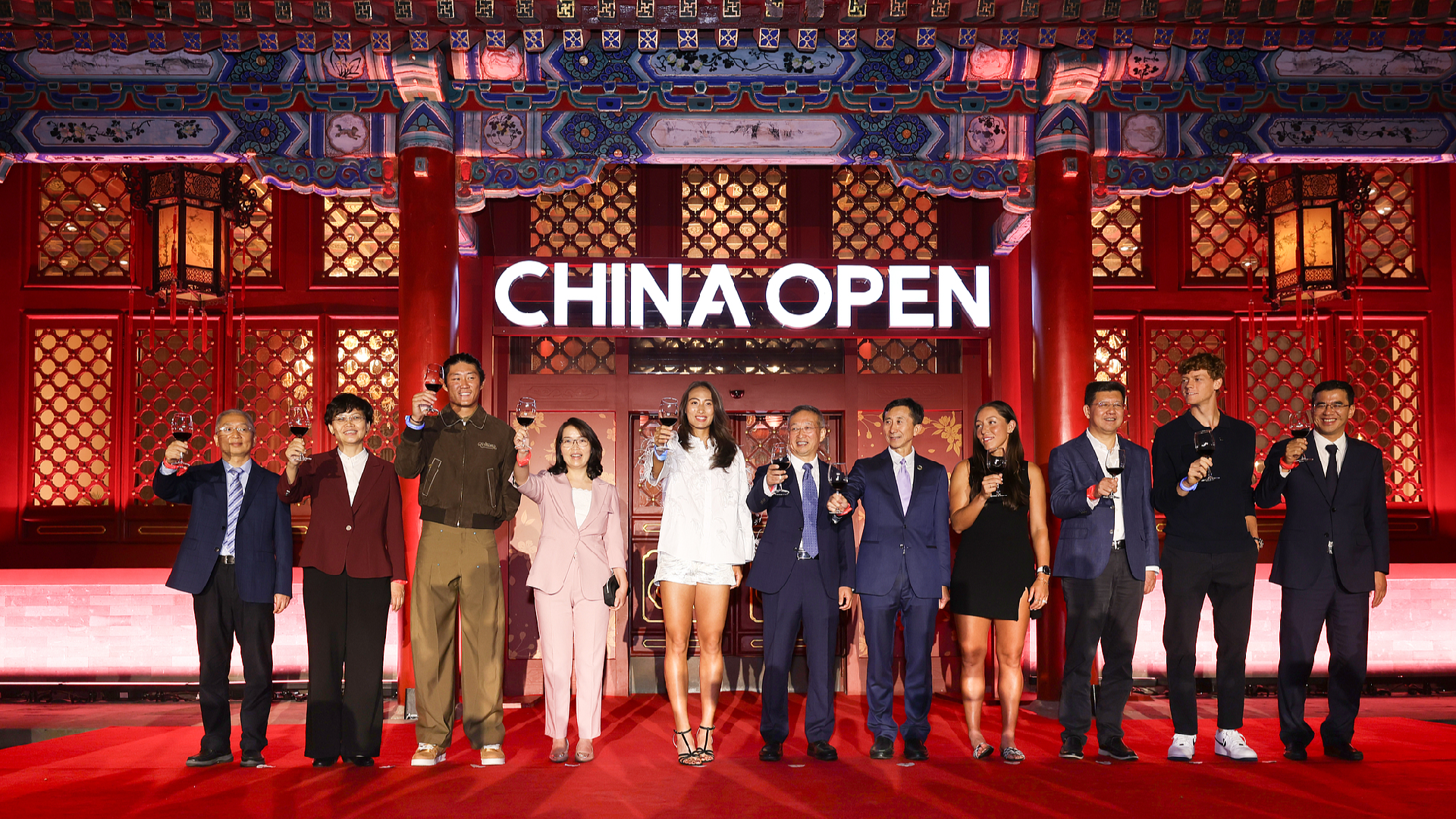 China Open player party held in Beijing on Wednesday