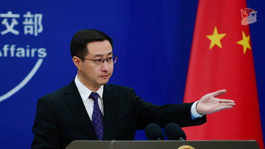 Chinese Foreign Ministry spokesperson Lin Jian at a regular press conference in Beijing, China, September 26, 2024. /Chinese Foreign Ministry