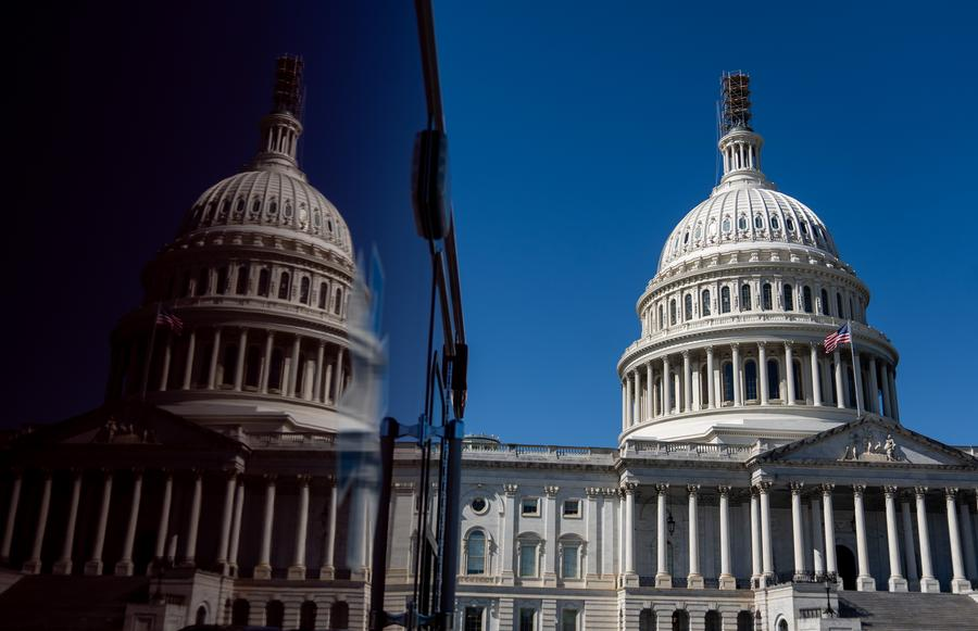 Gedung US Capitol di Washington, DC, Amerika Serikat, 11 Oktober 2023. /Xinhua