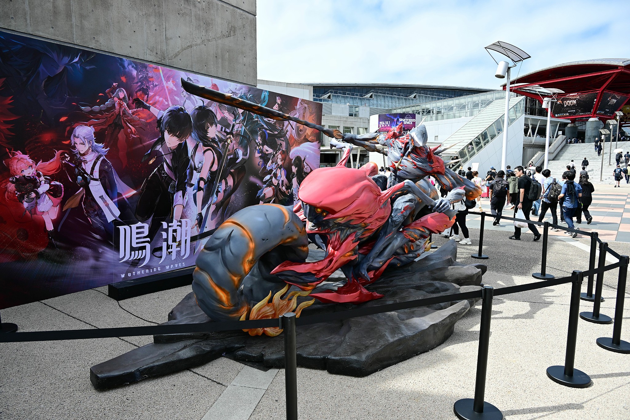 Chinese gaming company Ming Chao's display at Tokyo Game Show 2024, Makuhari Messe in Chiba, Japan, September 26, 2024. /CFP