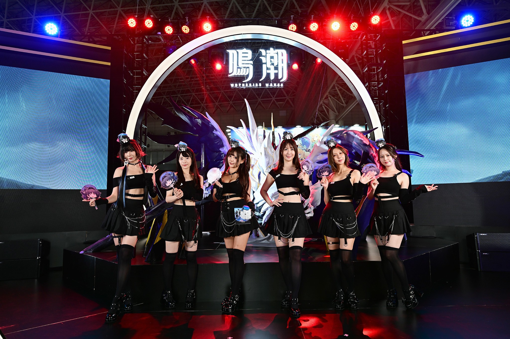 Chinese company Ming Chao's cosplay booth at Tokyo Game Show 2024, Makuhari Messe in Chiba, Japan, September 26, 2024. /CFP