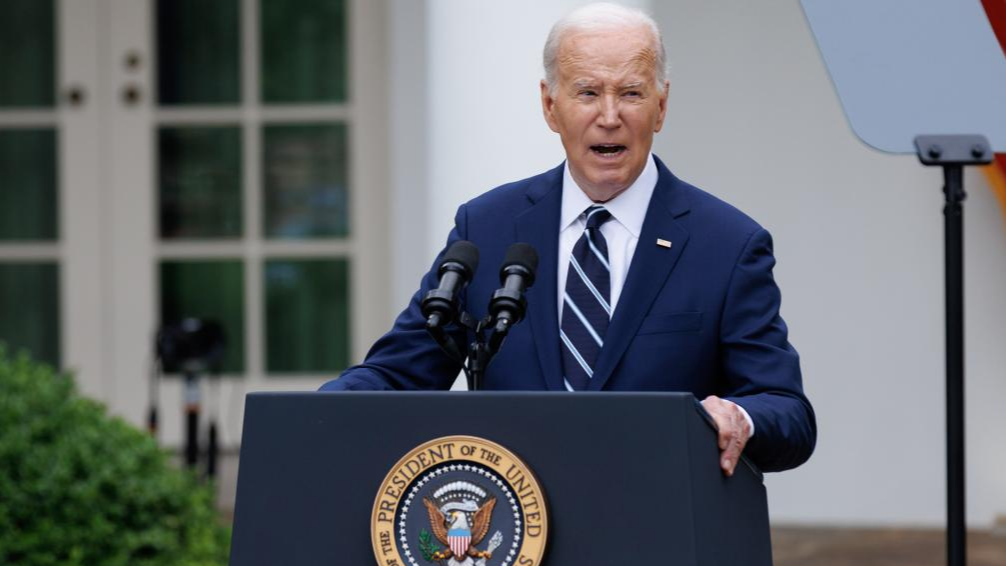 U.S. President Joe Biden is pictured during an event in Washington, D.C., the United States, May 14, 2024. /Xinhua