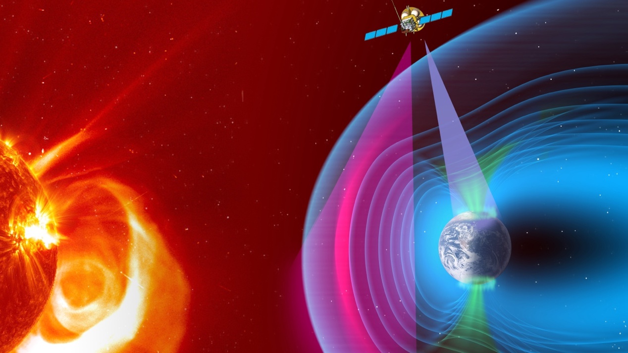 The illustration of the SMILE satellite. /ESA