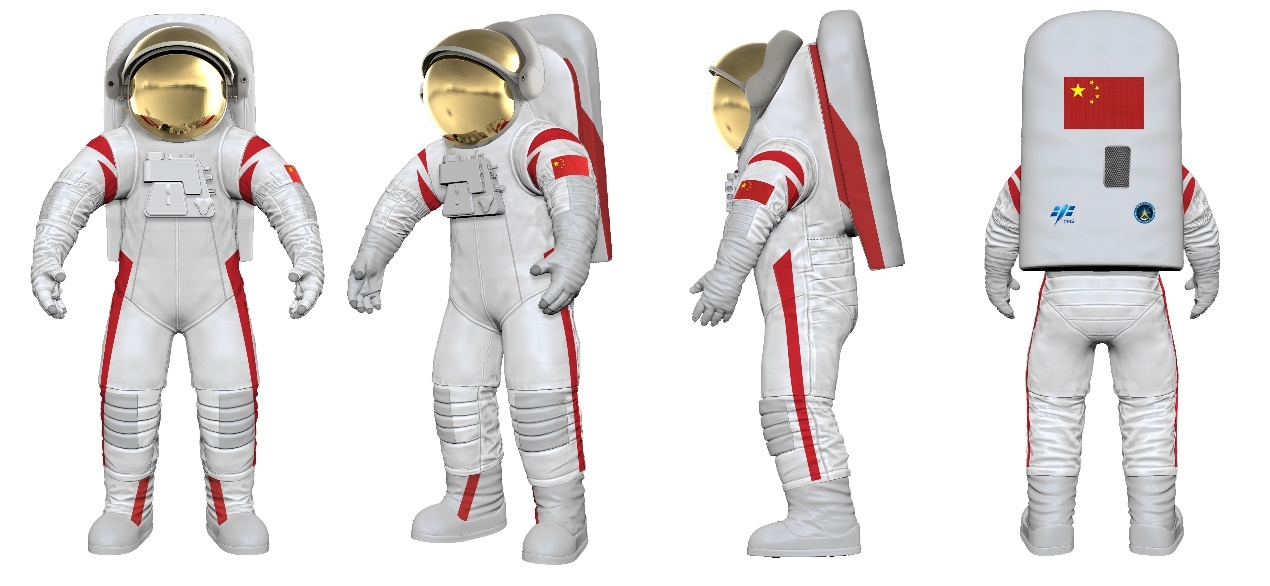 China's lunar-landing spacesuit. /China Manned Space Agency