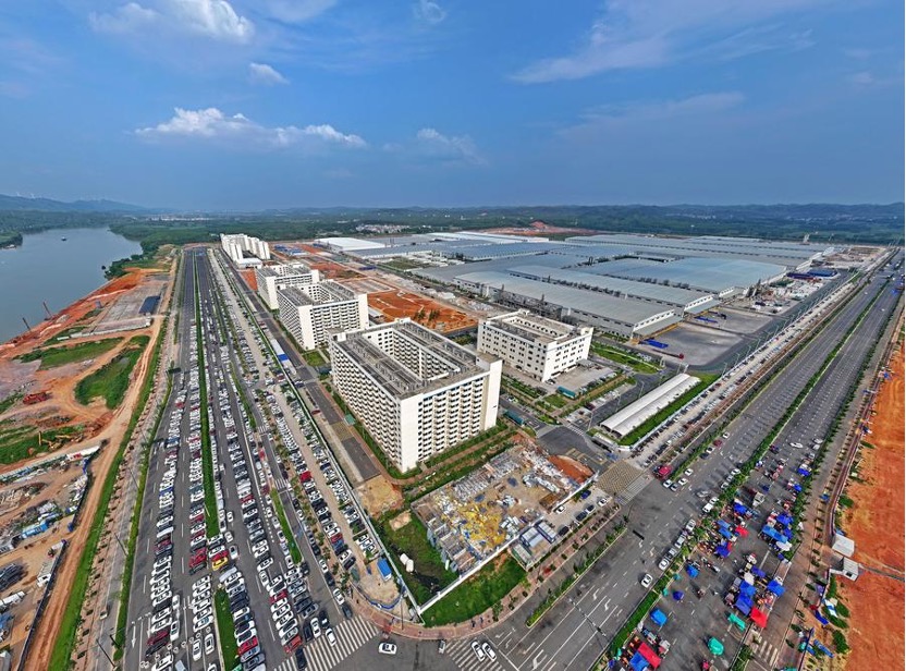 A power battery production base at Lingli Industrial Park in Nanning, south China's Guangxi Zhuang Autonomous Region, May 14, 2024. /Xinhua