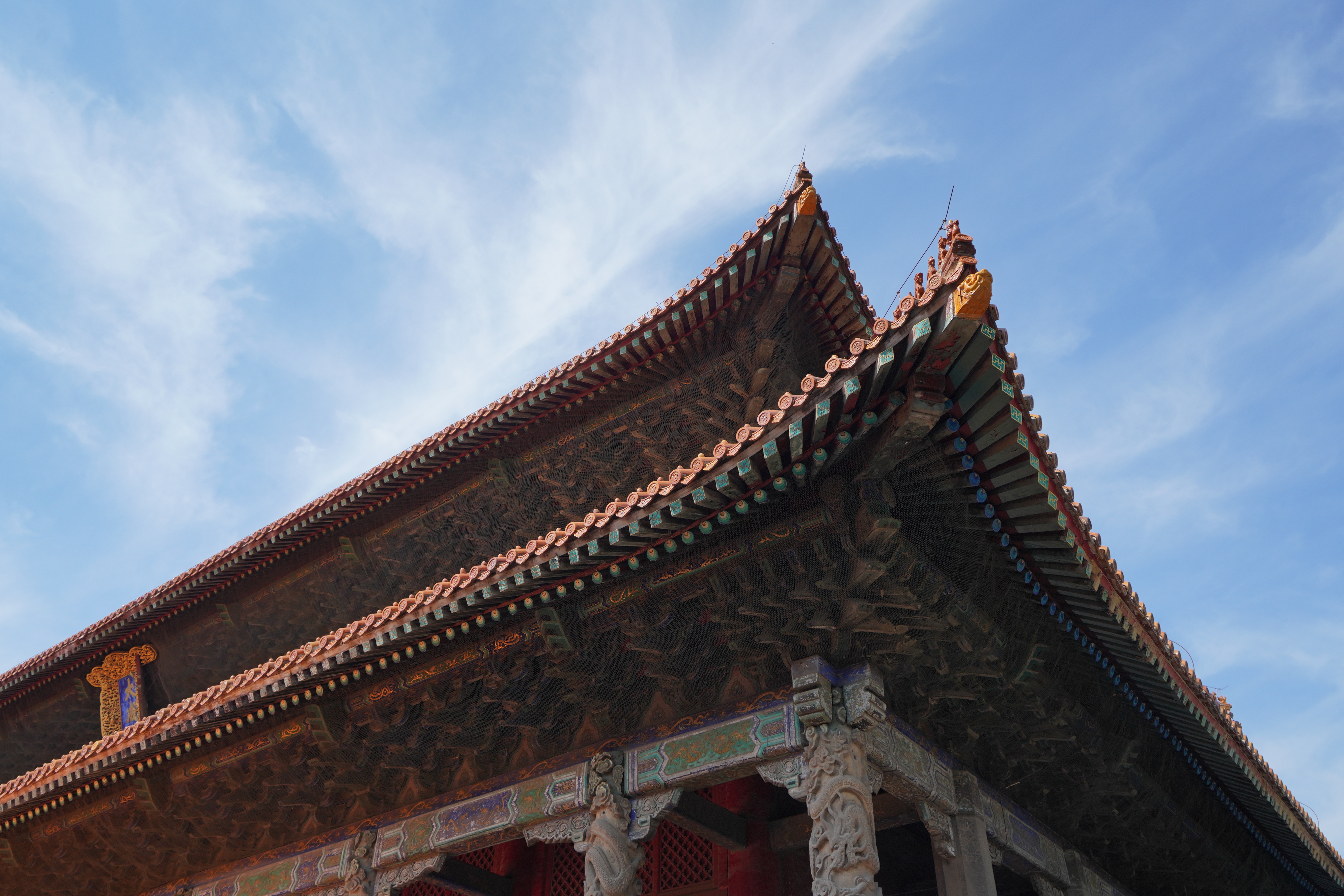 Dacheng Hall at the Temple of Confucius in Qufu, Shandong Province /CGTN