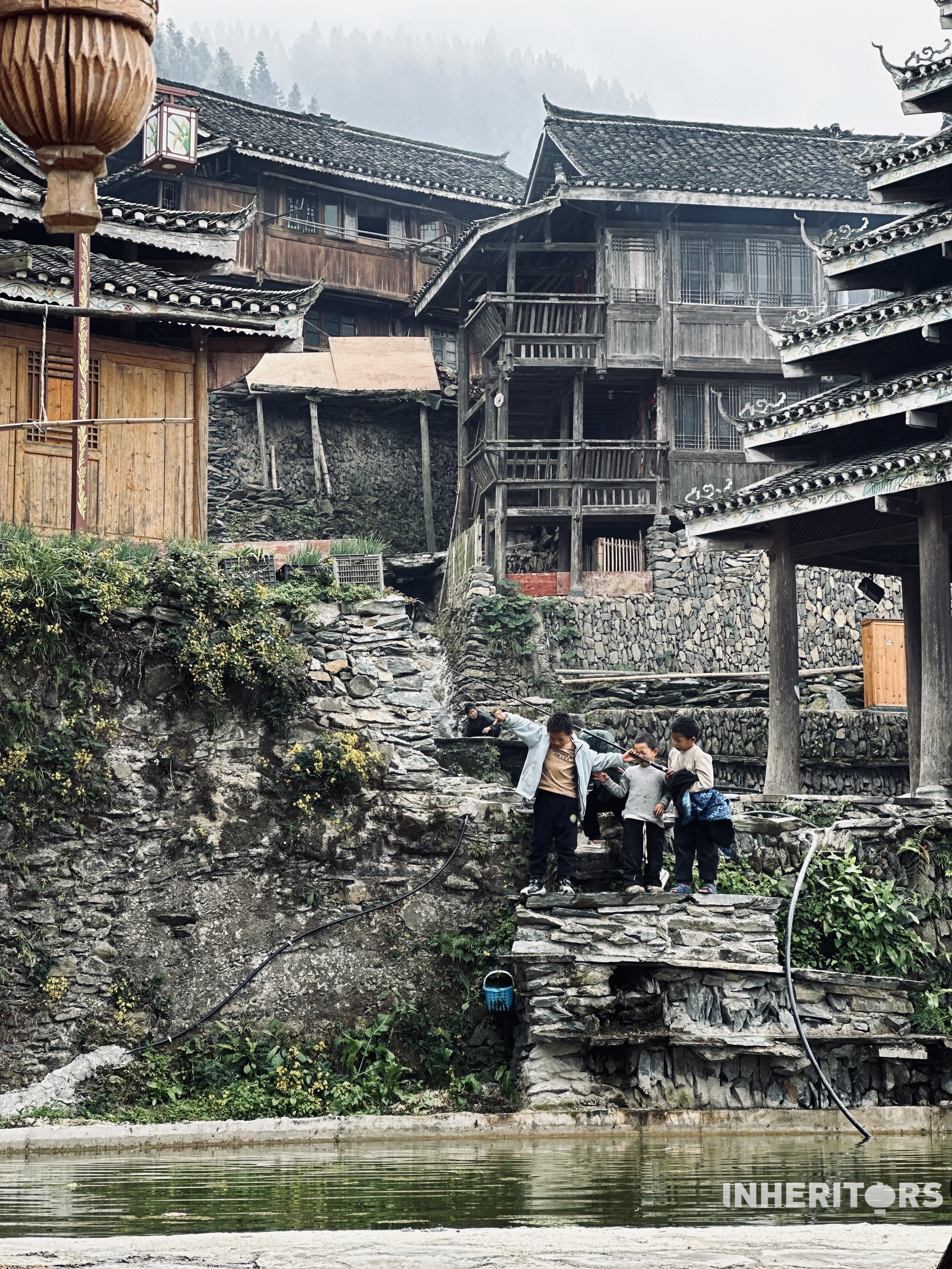 A view of a Dong village in southwest China's Guizhou Province. /CGTN