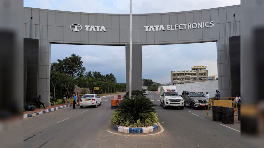 Tata Electronics Plant makes Apple iPhone components in Hosur, Tamil Nadu, India, September 28, 2024. /Reuters