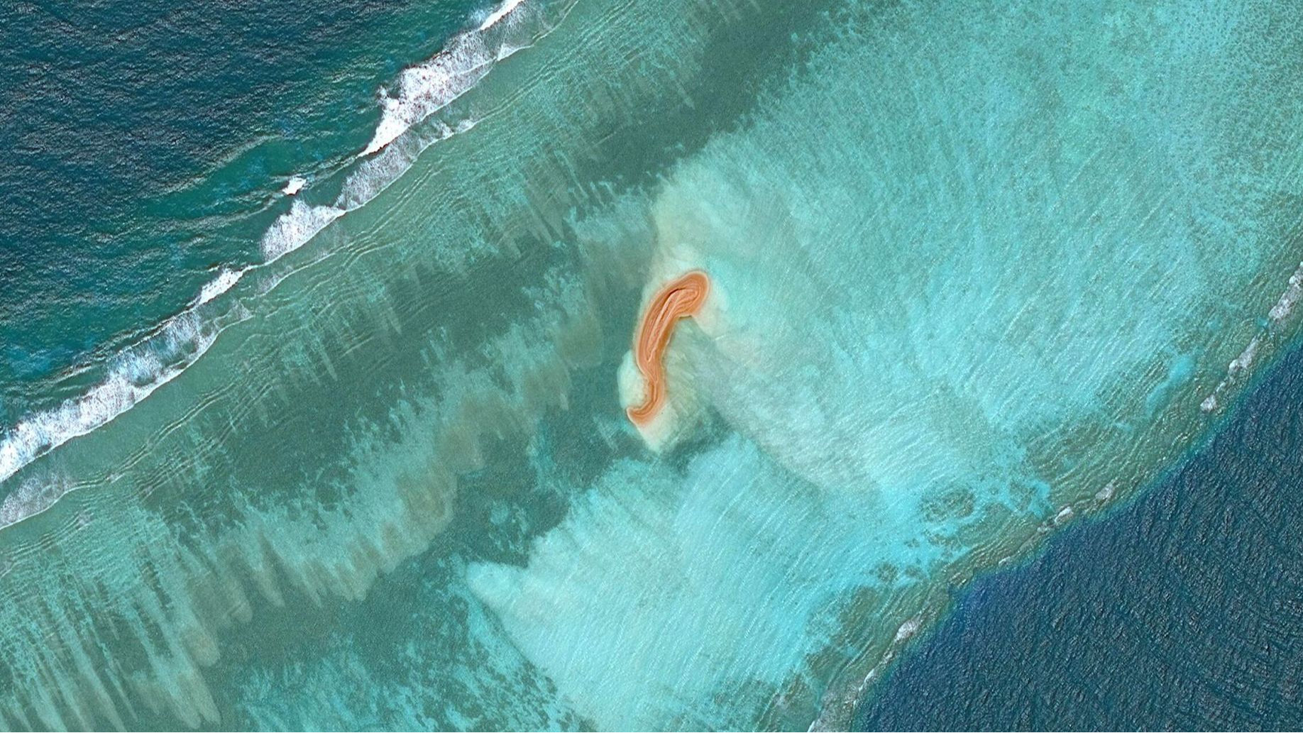 File foto Nansha Qundao di Laut Cina Selatan, 4 November 2022. /CFP