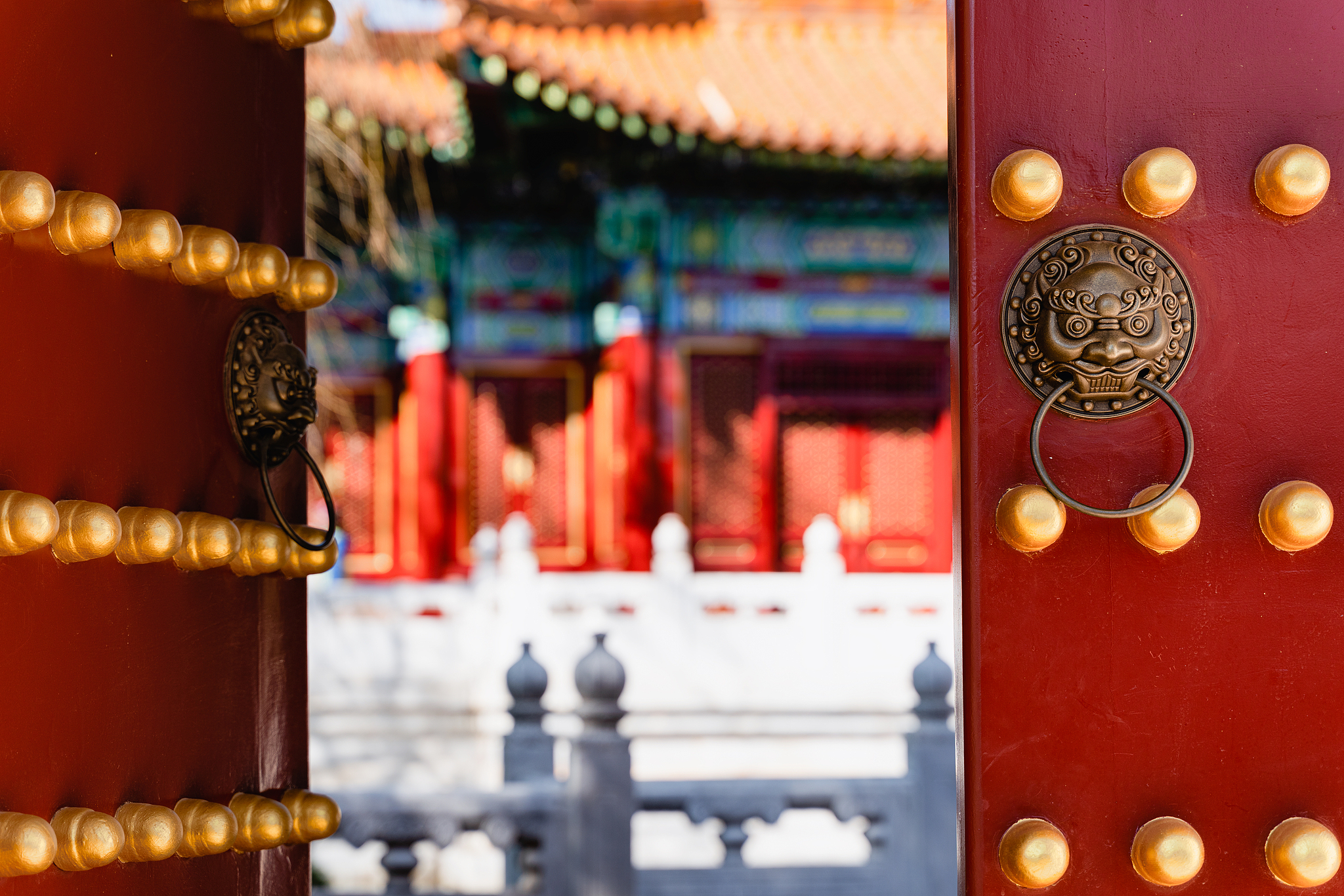 One of the gates of the Palace Museum. /CFP