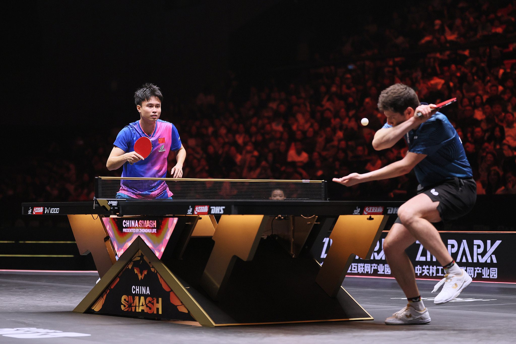 Veteran Ma Long, youngster Zhou Qihao advance at WTT China Smash CGTN