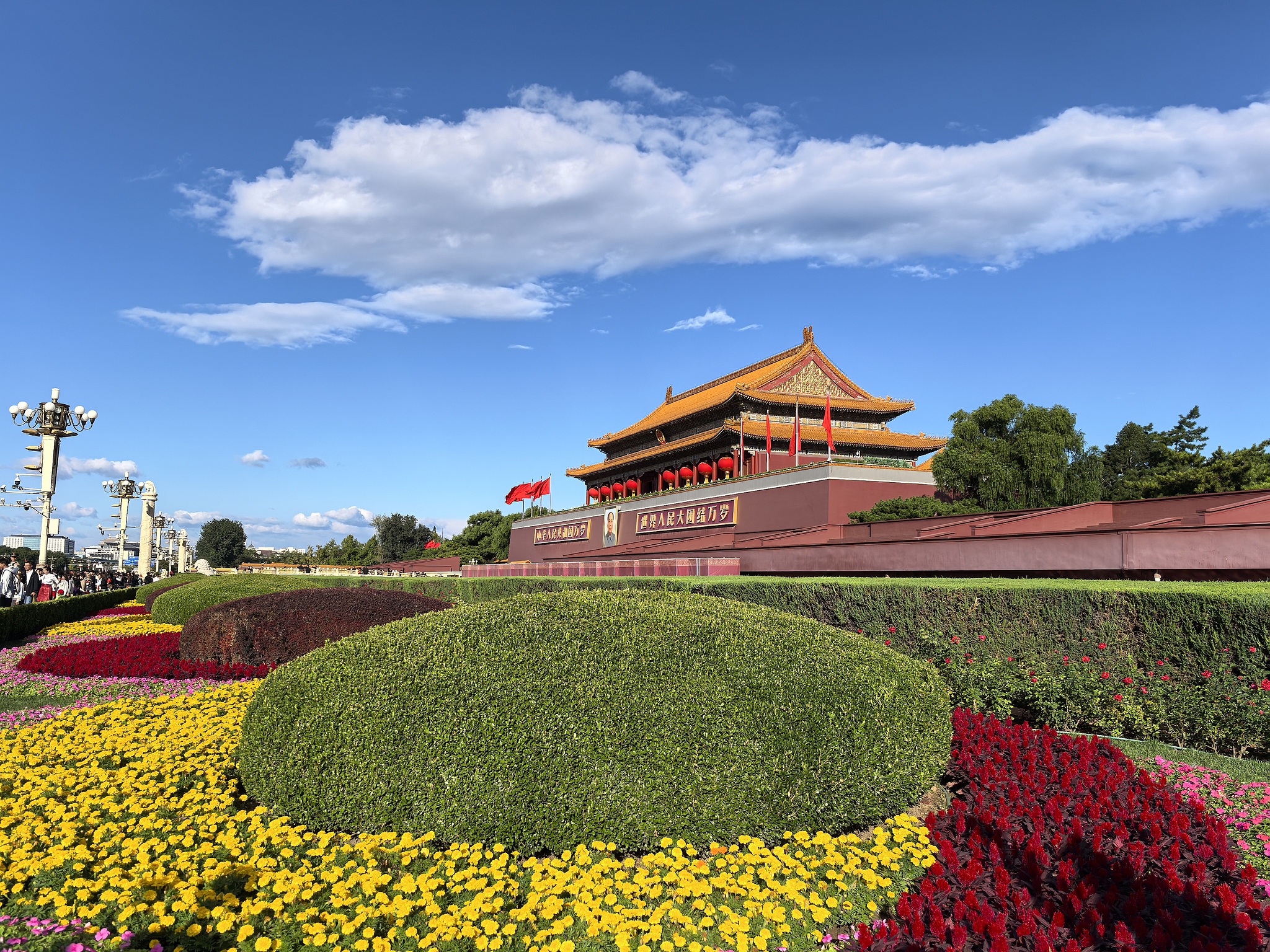 A view of Tiananmen Square in Beijing, China, October 1, 2024. /CFP