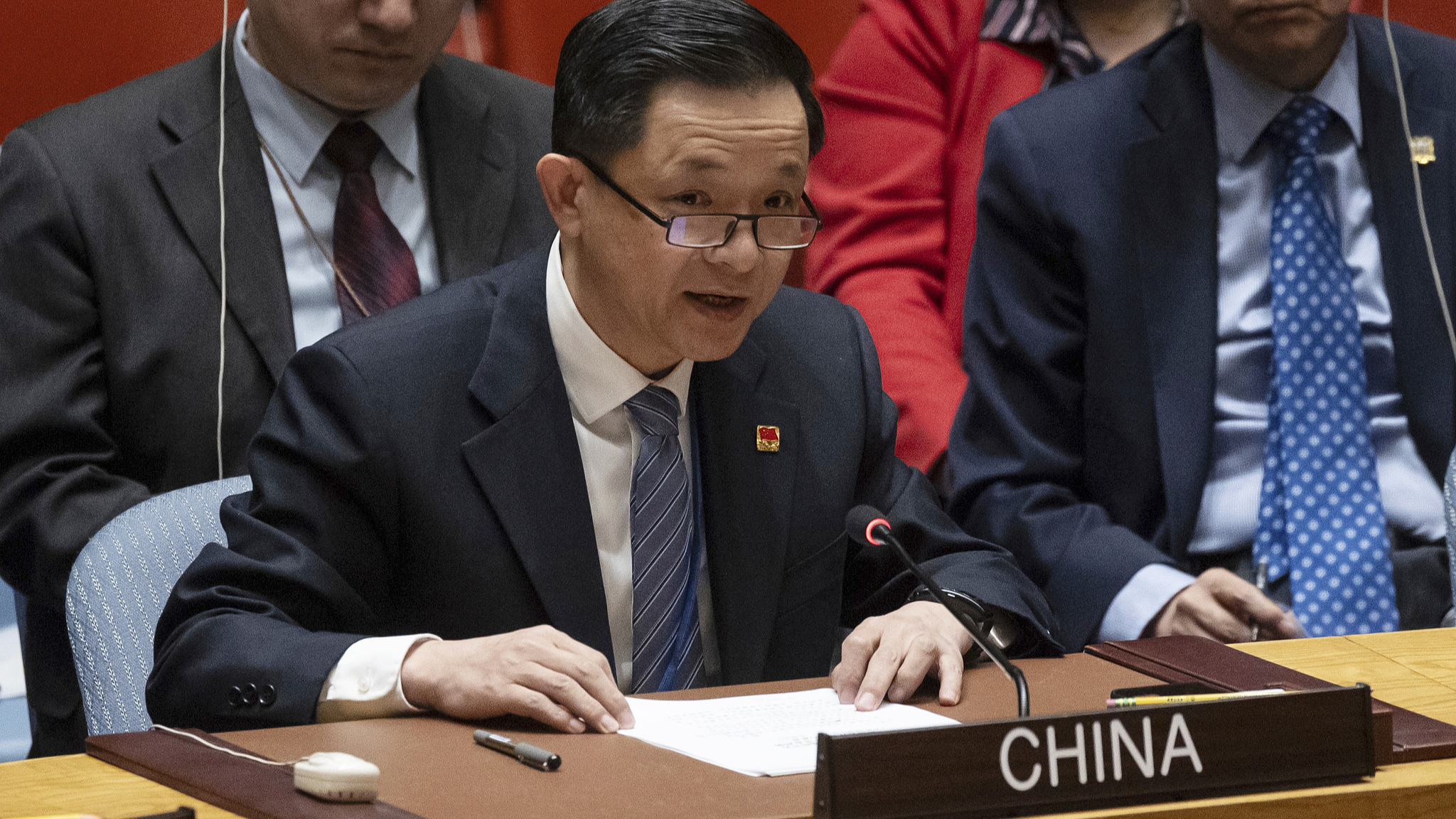 Dai Bing, China's deputy permanent representative to the United Nations. /CFP