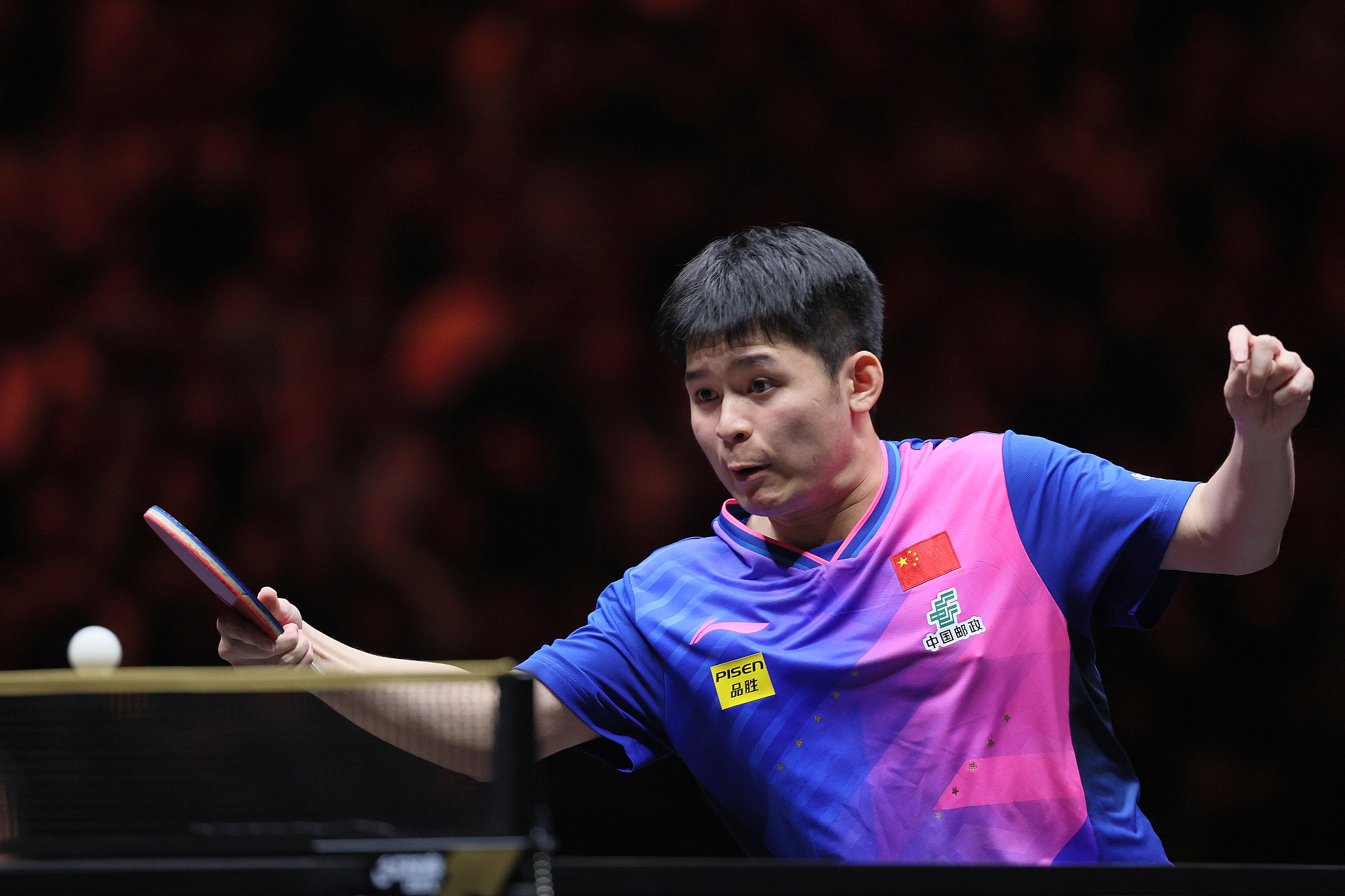 Five home players reach men's singles quarterfinals at WTT China Smash