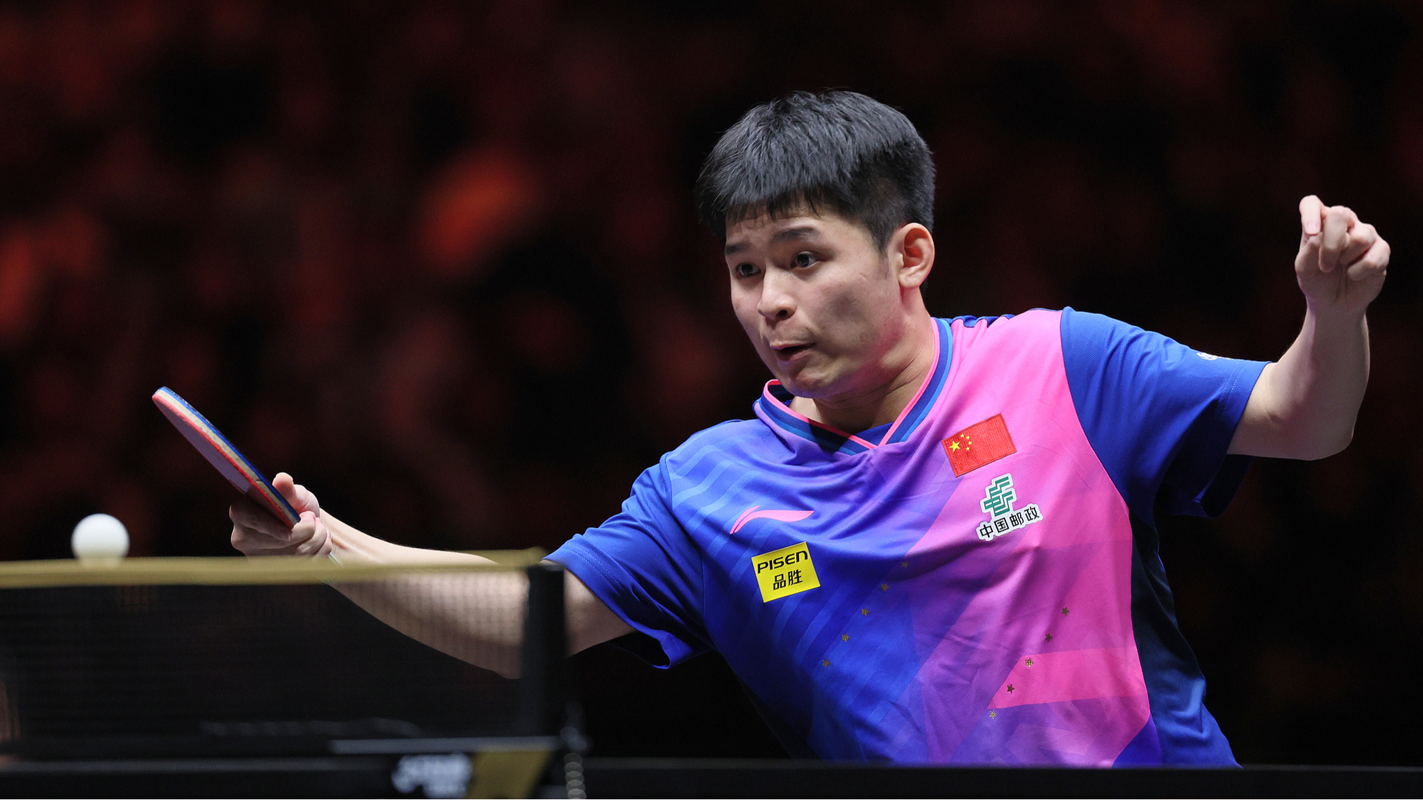 Five home players reach men's singles quarterfinals at WTT China Smash