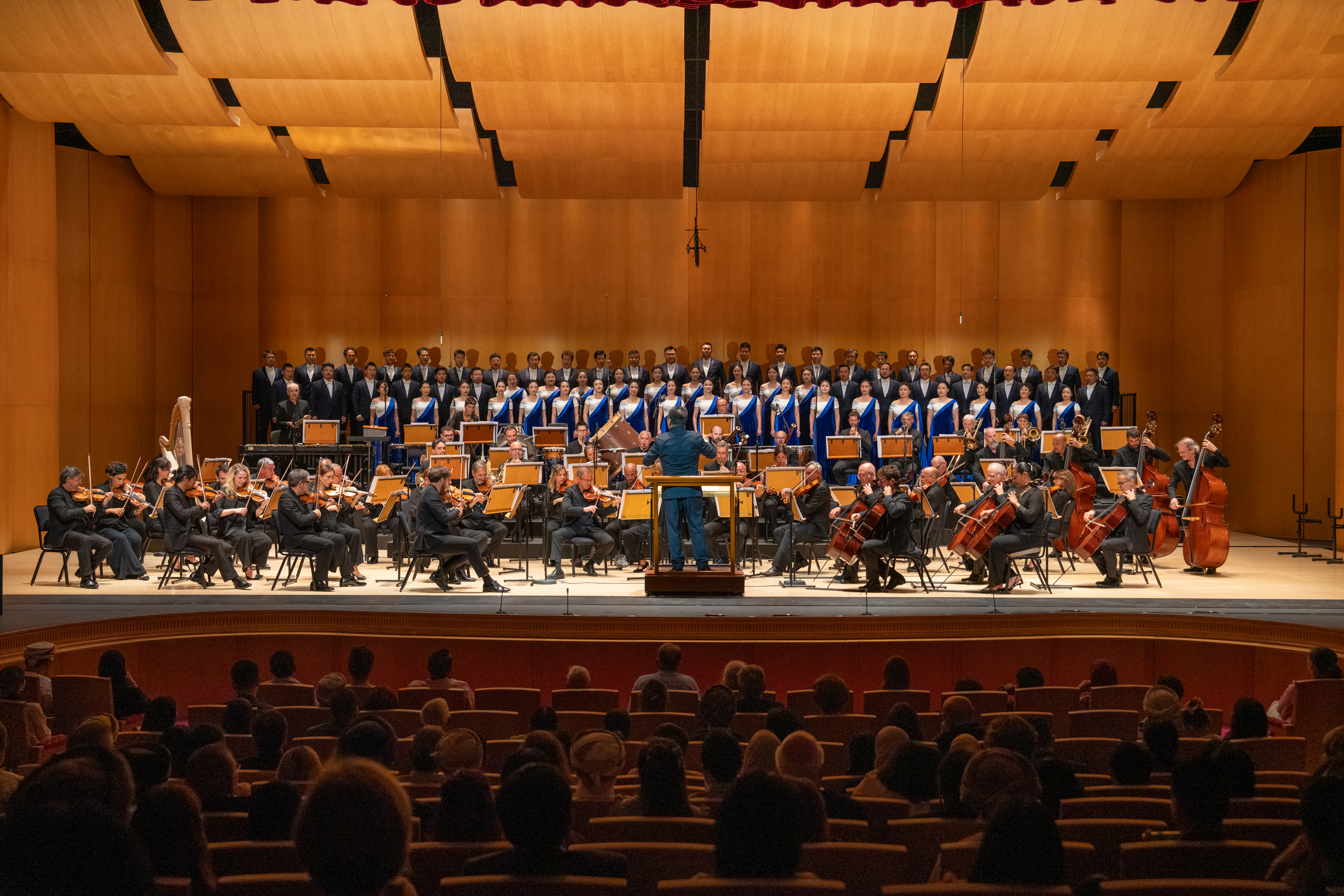 The NCPA Chorus performs at the 