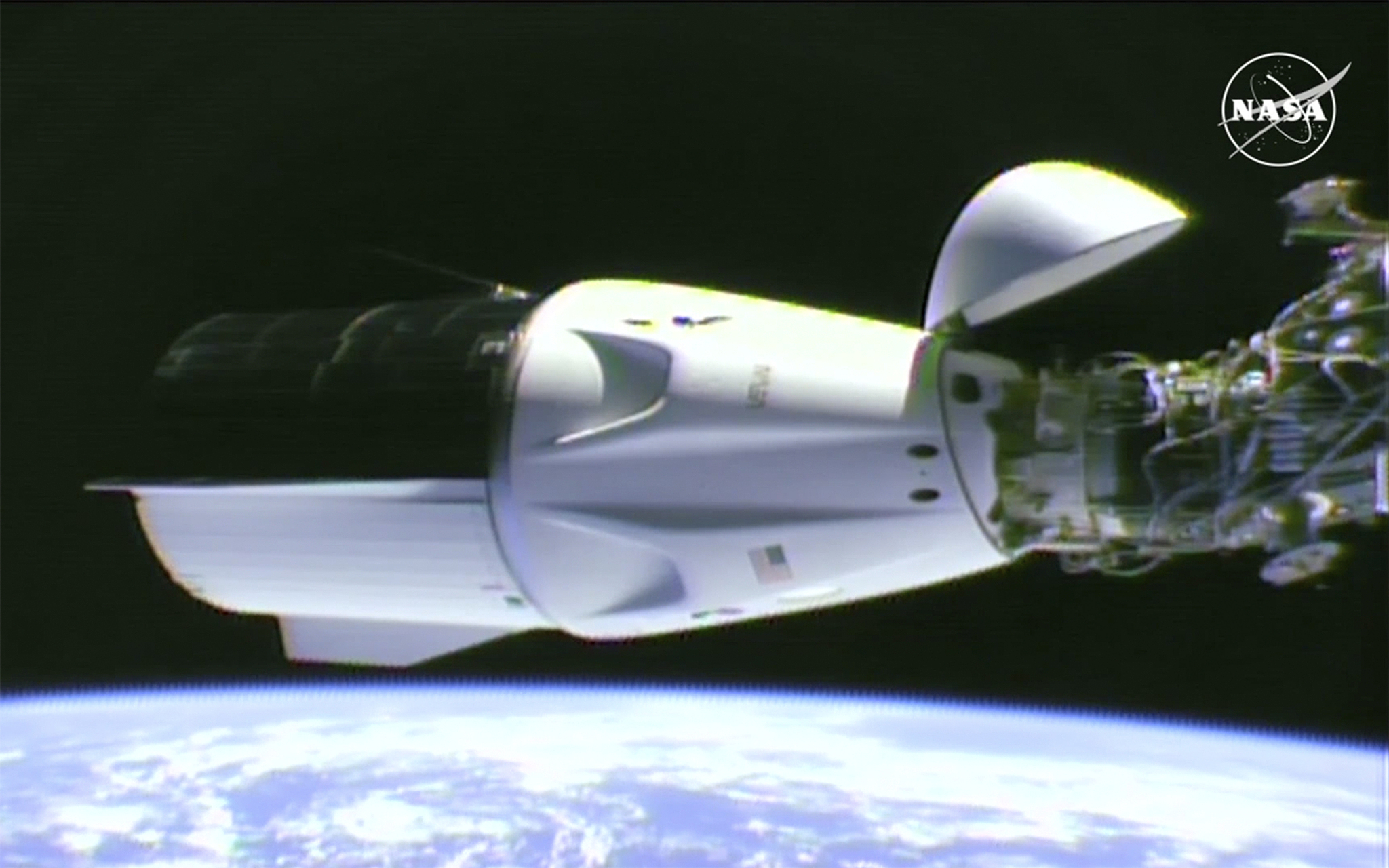 SpaceX capsule Dragon docks to the International Space Station, September 29, 2024. /CFP