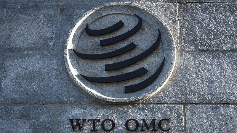 A file photo of WTO logo. /CFP